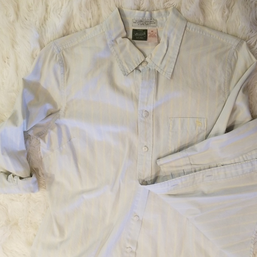 Abercrombie Vintage button down collared shirt